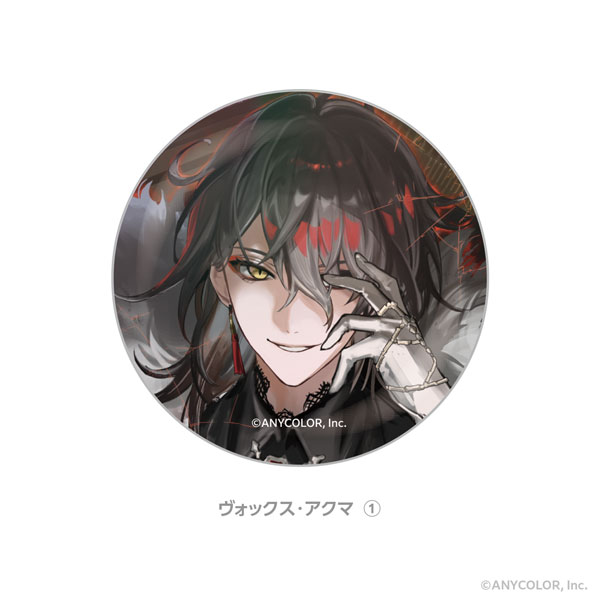 NIJISANJI EN Luxiem ホログラム缶バッジ ヴォックス・アクマ(1