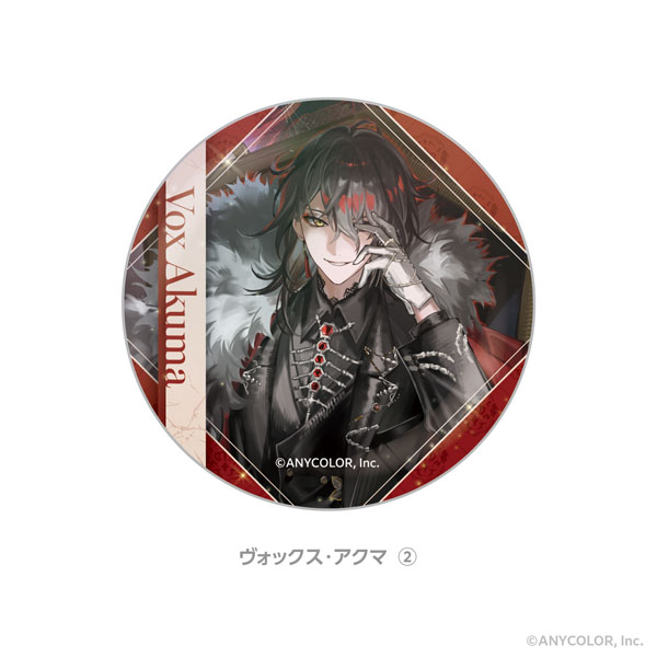 NIJISANJI EN Luxiem ホログラム缶バッジ ヴォックス・アクマ(2