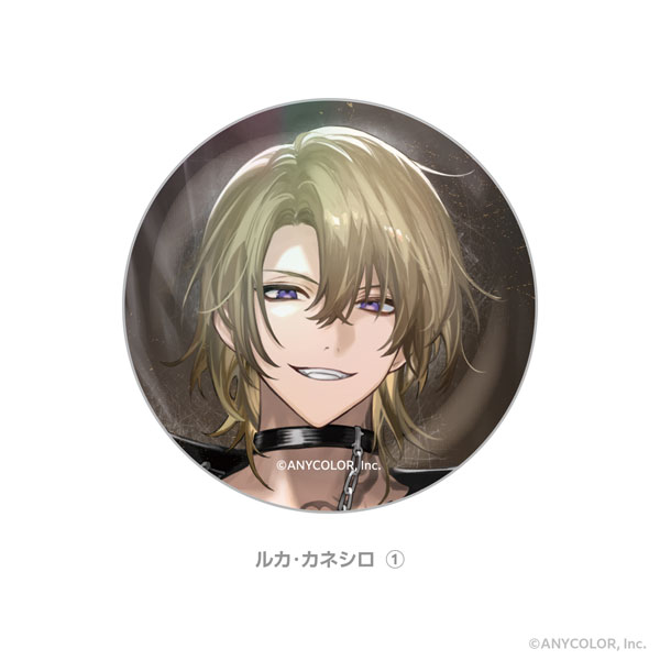NIJISANJI EN Luxiem ホログラム缶バッジ ルカ・カネシロ(1)[サイバー