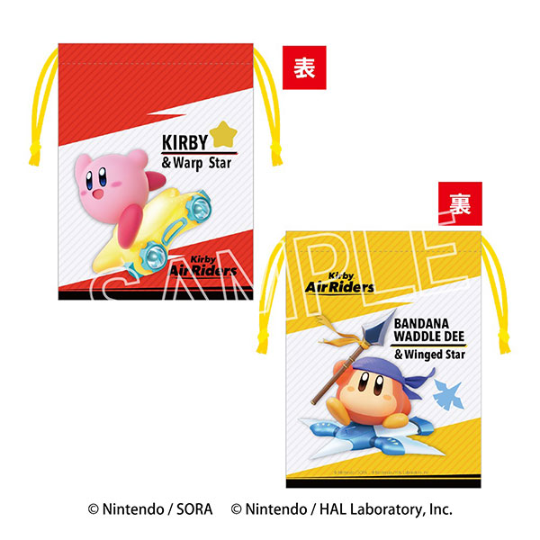 星のカービィ カービィのエアライダー 巾着 カービィ ＆ バンダナワドルディ[ツインクル]《０４月予約》