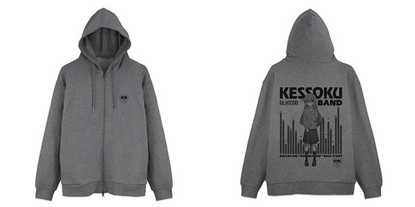 限定品！C105 ぼっち・ざ・ろっく！ 後藤ひとり 刺繍ジップパーカー L