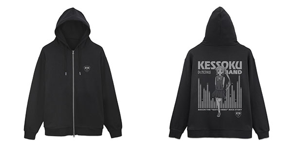 アニメ「ぼっち・ざ・ろっく！」 伊地知虹夏 ジップパーカー/BLACK-XL[コスパ]《０４月予約》