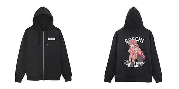 コスパ・デポ限定 アニメ「ぼっち・ざ・ろっく！」 後藤ひとり 刺繍ジップパーカー ジャージVer./BLACK-XXL[コスパ]【送料無料】《０４月予約》