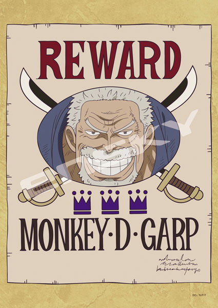 ジグソーパズル ワンピース “懸賞金3王冠”ガープ 208ピース (208-153