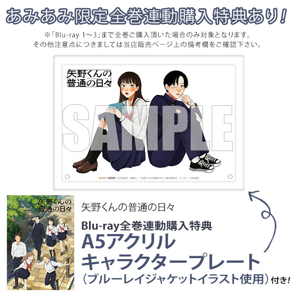 BD 矢野くんの普通の日々 3 (Blu-ray Disc)[ハピネット]《０５月予約》