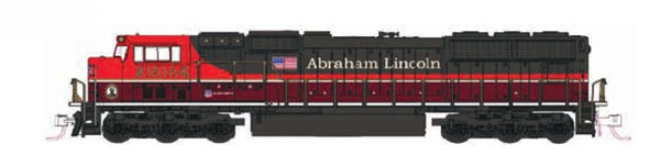 176-1616 (N)EMD SD70M Flat Radiator Union Pacific #1616 Abraham Lincoln[ホビーセンターカトー]【送料無料】《０５月予約》