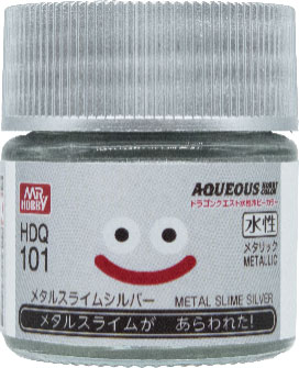 ドラゴンクエスト水性ホビーカラー メタルスライムシルバー[GSI