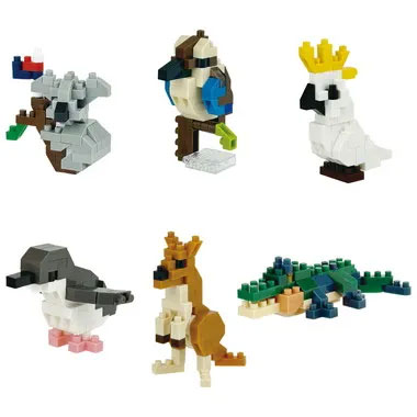 nanoblock(ナノブロック) NBMC_90 ミニナノ オーストラリア 6個入りBOX[カワダ]《０４月予約》