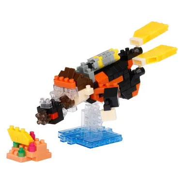 nanoblock(ナノブロック) NBC_410 スキューバダイビング[カワダ]《０４月予約》