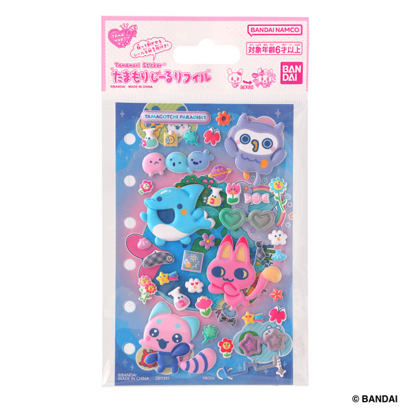 たまごっち たまもりしーるリフィル Tamagotchi Paradiseセット1[バンダイ]《発売済・在庫品》