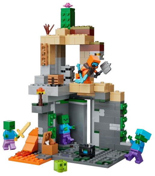 れーたん レゴ MINECRAFT ゾンビダンジョン (21587)[レゴジャパン]《発売済