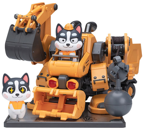 猫狗特攻隊 哈二奇(HUSKY) プラモデル[和模線]《03月予約》