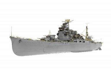 1/350 日本海軍 重巡洋艦 愛宕 (DX版) プラモデル[Very Fire]【同梱