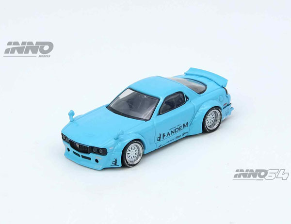 1/64 Mazda RX7 (FD3S) “PANDEM ROCKET BUNNY” ティファニーブルー[INNO Models]《０３月仮予約》