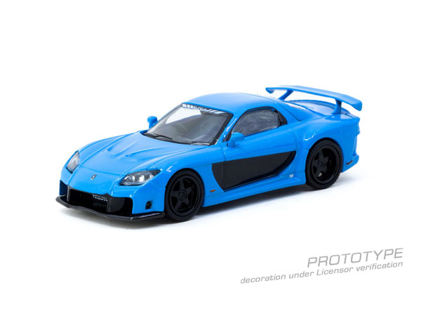 1/64 Mazda RX-7 VeilSide Fortune7 Blue[Tarmac Works]《０３月仮予約》