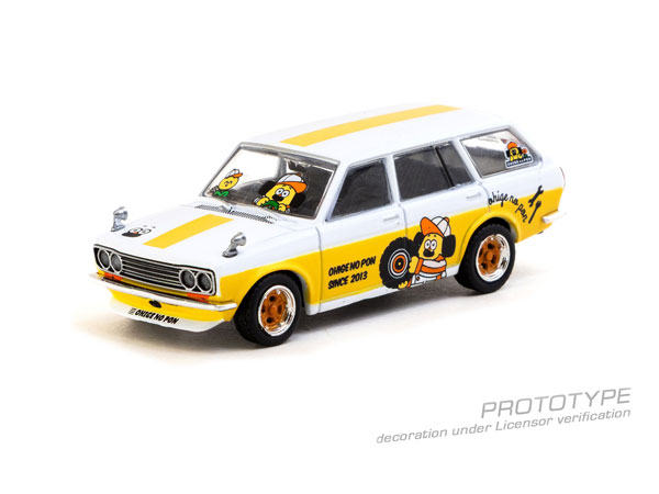 1/64 Datsun Bluebird 510 Wagon OHIGE no PON[Tarmac Works]《03月