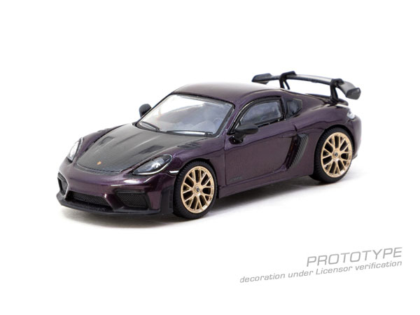 1/64 Porsche Cayman GT4RS Amethyst Metallic[Tarmac Works]《09月