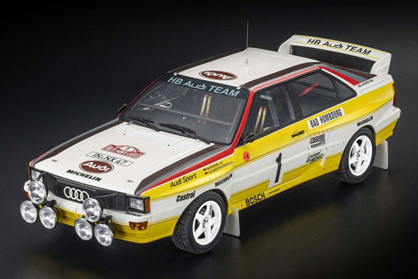1/12 アウディ クワトロ A2 1984 ラリー・オートモービル・ モンテカルロ No.1 W.ロール / C.ガイストドルファー[TOPMARQUES]【送料無料】《在庫切れ》