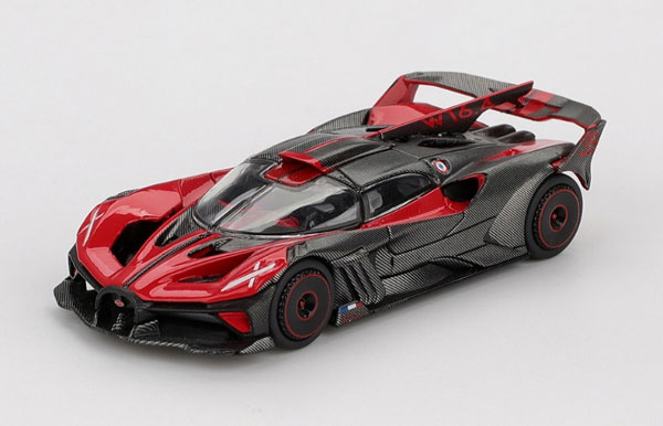 1/64 ブガッティ ボライド レッド(左ハンドル)[MINI GT]《05月予約》