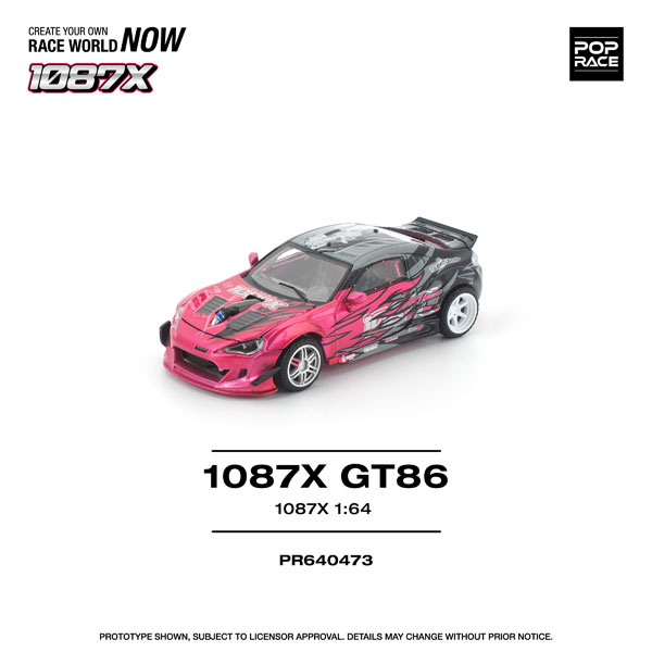 1/64 1087X GT86[POP RACE]《０４月予約》