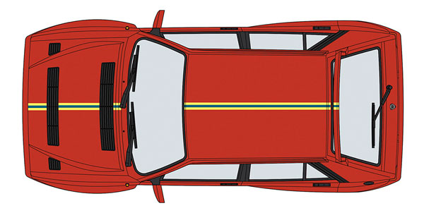 1/24 ランチア デルタ HF インテグラーレ エボルツィオーネ “コレツィオーネ” (限定仕様車) プラモデル[ハセガワ]《在庫切れ》