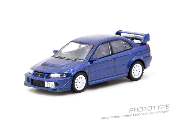 miu03170様 1/64 Mitsubishi Lancer Evolution VI Tommi Makinen Edition Blue