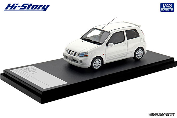 1/43 SUZUKI SWIFT Sport (2003) スペリアホワイト[ハイストーリー