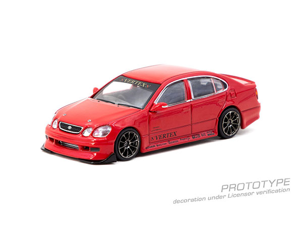 1/64 VERTEX Toyota Aristo JZS161 Red[Tarmac Works]《05月仮予約》