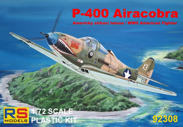 1/72 P-400 エアラコブラ プラモデル[RSモデル]《在庫切れ》