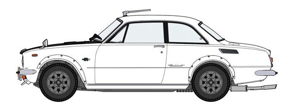 1/24 いすゞ ベレット 1600GTR 前期型 “カスタムバージョン” プラモデル[ハセガワ]《発売済・在庫品》