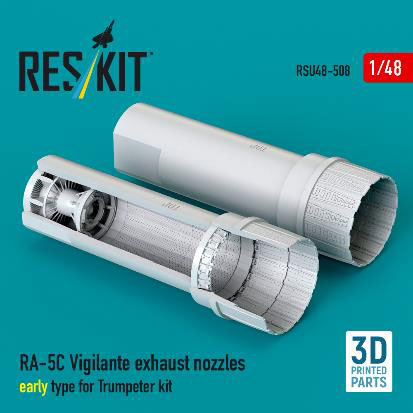 1/48 RA-5C ヴィジランティ 後期型アフターバーナー (トランぺッター用)[RES/KIT]《在庫切れ》