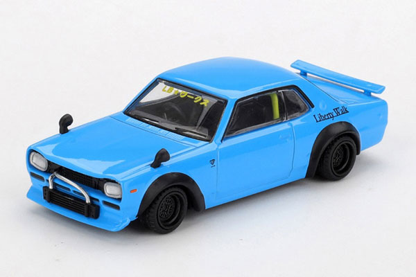 1/64 Nissan LB★Nation ハコスカ ベビーブルー(右ハンドル)[MINI GT]《０４月予約》