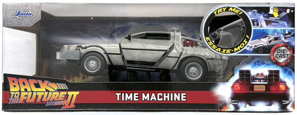 【中古】(本体A/箱B)HOLLYWOOD RIDES バック・トゥ・ザ・フューチャー PART2 タイムマシン[Jada Toys]《発売済・在庫品》