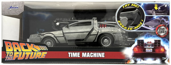 【中古】(本体B/箱B)HOLLYWOOD RIDES バック・トゥ・ザ・フューチャー タイムマシン[Jada Toys]《発売済・在庫品》