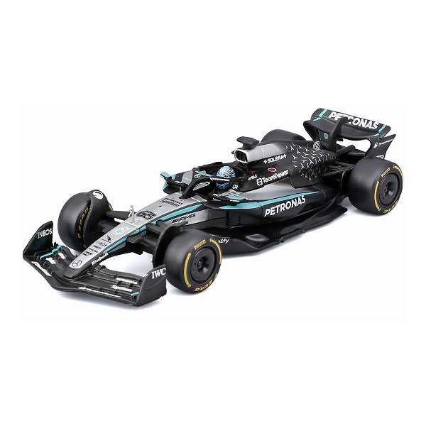 1/43 メルセデス-AMG ペトロナス F1チーム W16(2025) オーストラリアGP No，63 G.ラッセルドライバー付[ブラゴ]《０３月仮予約》