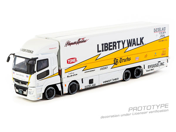 1/64 Mitsubishi Fuso Super Great LB-TRUCKS[Tarmac Works]《05月仮