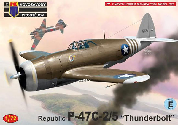 1/72 P-47C-2/5 サンダーボルト プラモデル[KP Models]《０１月予約》