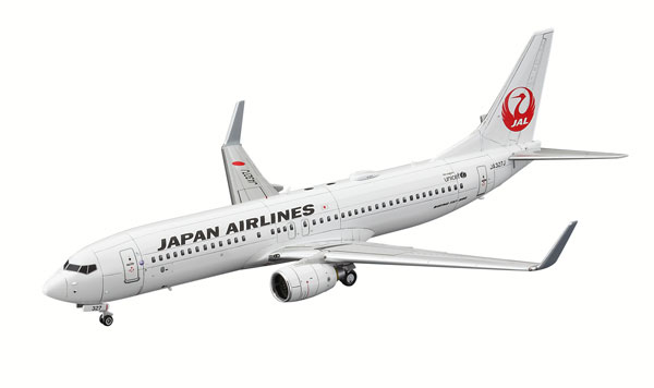 1/200 日本航空 ボーイング 737-800 (鶴丸ロゴ) プラモデル[ハセガワ