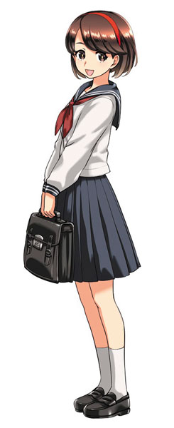 1/12 12たまごガールズ コレクション No.52 “羽澄れい”(セーラー服) 未