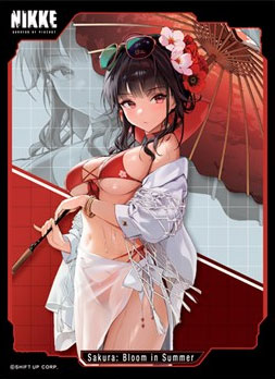 きゃらスリーブコレクション マットシリーズ 勝利の女神：NIKKE 「サクラ：ブルーム・イン・サマー」(No.MT2306) パック[ムービック]《０４月予約》
