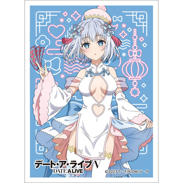 [デート・ア・ライブV]描き下ろしスリーブ(鳶一折紙/パステルチャイナ) パック[カーテン魂]《０６月予約》