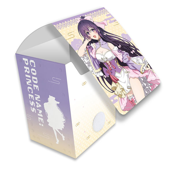 [デート・ア・ライブV]描き下ろしデッキケース(夜刀神十香/パステルチャイナ)[カーテン魂]《０６月予約》