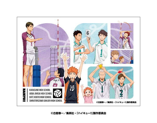 キャラクタースリーブ アニメ「ハイキュー！！」 ハンドサイン(EN-1638) パック[エンスカイ]《０５月予約》