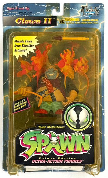【中古】(本体A/箱C)スポーン ウルトラアクションフィギュア クラウンII リペイントVer.[マクファーレントイズ]《発売済・在庫品》