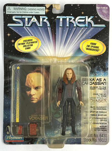 【中古】(本体A/箱C)スタートレック：ヴォイジャー セスカ アクションフィギュア[プレイメイツ]《発売済・在庫品》