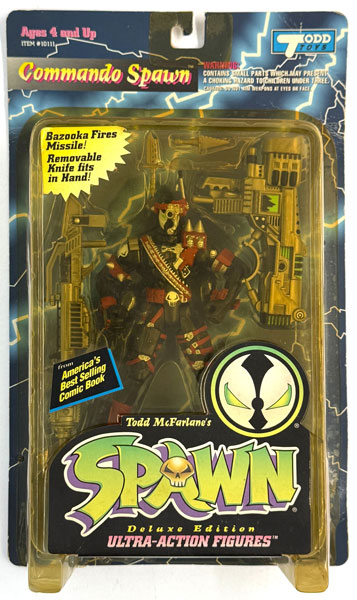 【中古】(本体A/箱C)スポーン ウルトラアクションフィギュア コマンドースポーン[マクファーレントイズ]《発売済・在庫品》