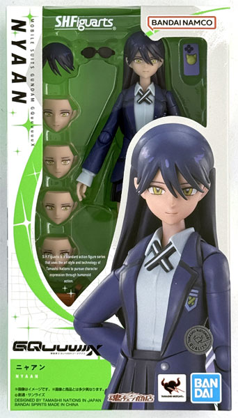 中古】(本体A/箱B)S.H.Figuarts 機動戦士Gundam GQuuuuuuX ニャアン