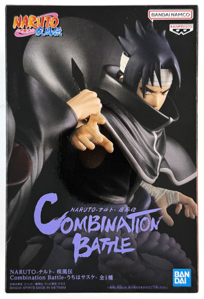 【中古】(本体A/箱B)NARUTO-ナルト- 疾風伝 Combination Battle-うちはサスケ- (プライズ)[BANDAI SPIRITS]《発売済・在庫品》