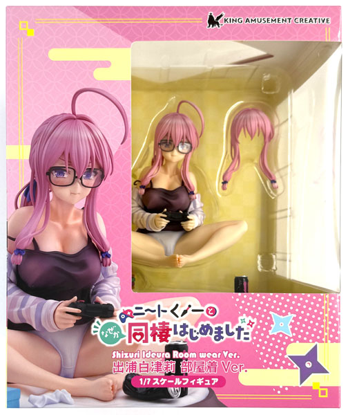 【中古】(本体B+/箱B)ニートくノ一となぜか同棲はじめました 出浦白津莉 部屋着 ver. 1/7 完成品フィギュア (BD ニートくノ一となぜか同棲はじめました 上巻 完全数量限定版同梱品)[キングレコード]《発売済・在庫品》