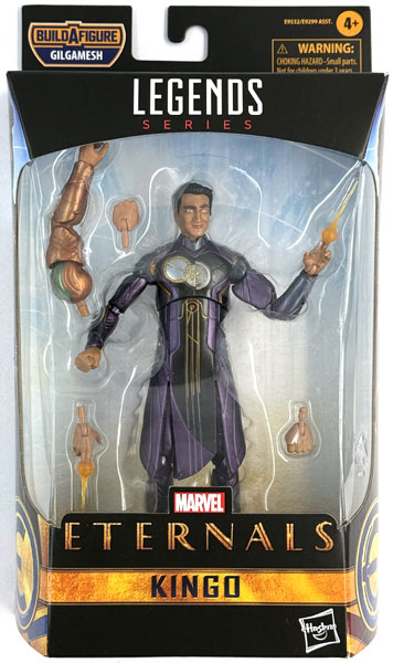 【中古】(本体A/箱B)マーベル・レジェンド 6インチ・アクションフィギュア エターナルズ キンゴ[ハズブロジャパン]《発売済・在庫品》